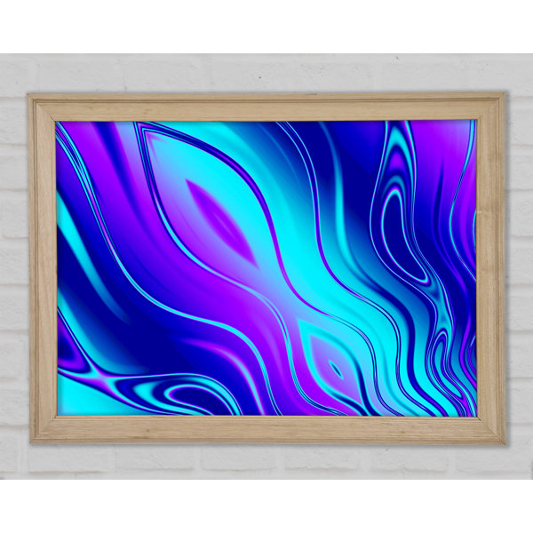 Perspections Gerahmtes Wandbild Liquid Movement Wayfair De